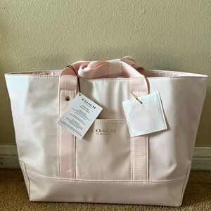 Coach Pink Tote Bag